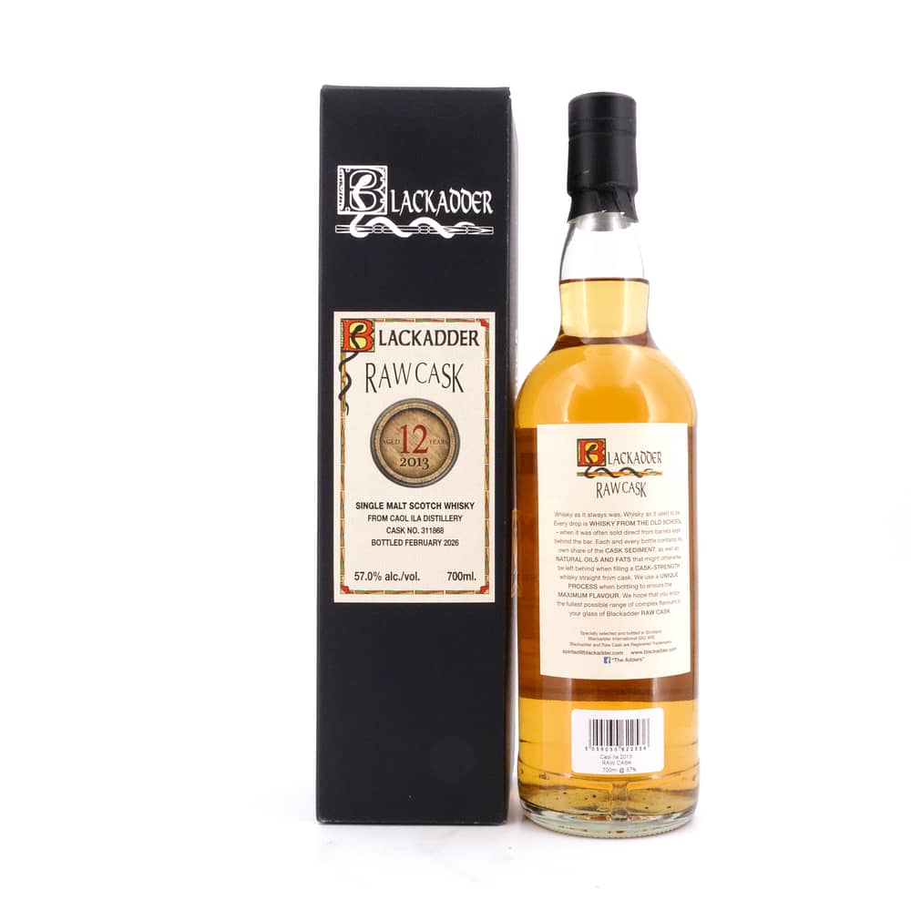 Caol Ila 12 Jahre Blackadder Raw Cask Cask 311868 0,70 Liter/ 57.0% vol Produktbild