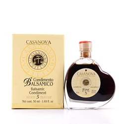Casanova Aceto Balsamico di Modena I.G.P. Herzflasche Produktbild