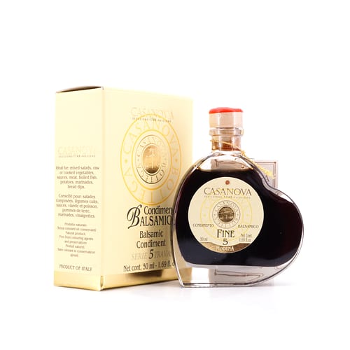 Casanova Aceto Balsamico di Modena I.G.P. Herzflasche 0,050 Liter Produktbild