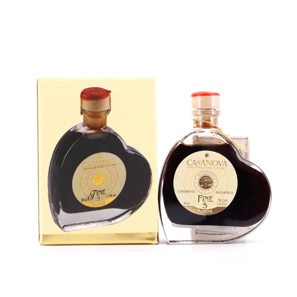 Casanova Aceto Balsamico di Modena I.G.P. Herzflasche 0,050 Liter Produktbild