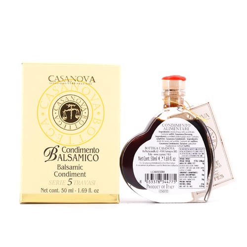 Casanova Aceto Balsamico di Modena I.G.P. Herzflasche 0,050 Liter Produktbild