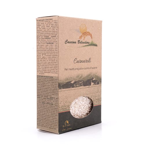 Cascina Belvedere Carnaroli Reis Langkornreis 500 Gramm Produktbild