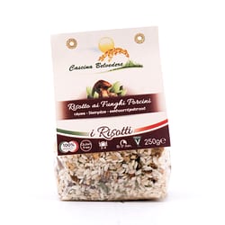 Cascina Belvedere Risotto mit Steinpilzen Produktbild