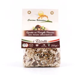 Cascina Belvedere Risotto mit Steinpilzen Produktbild