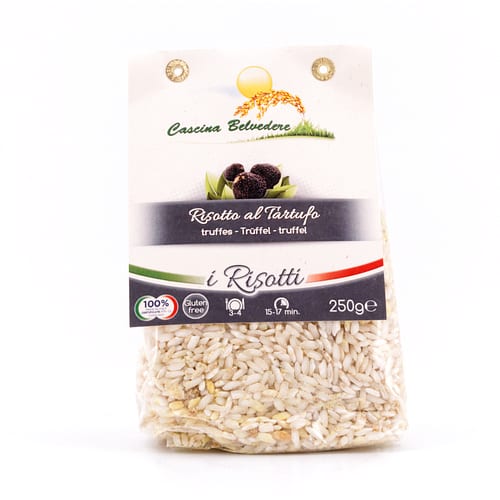 Cascina Belvedere Risotto mit Trüffel 250 Gramm Produktbild