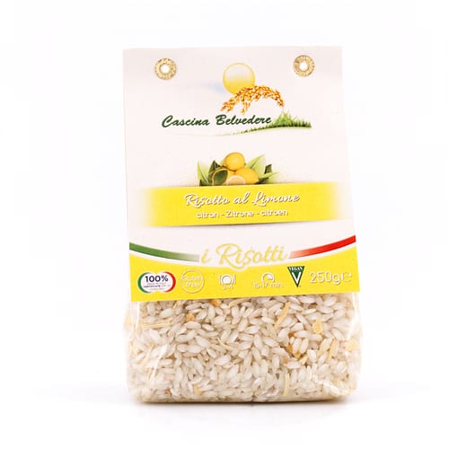 Cascina Belvedere Risotto mit Zitrone 250 Gramm Produktbild
