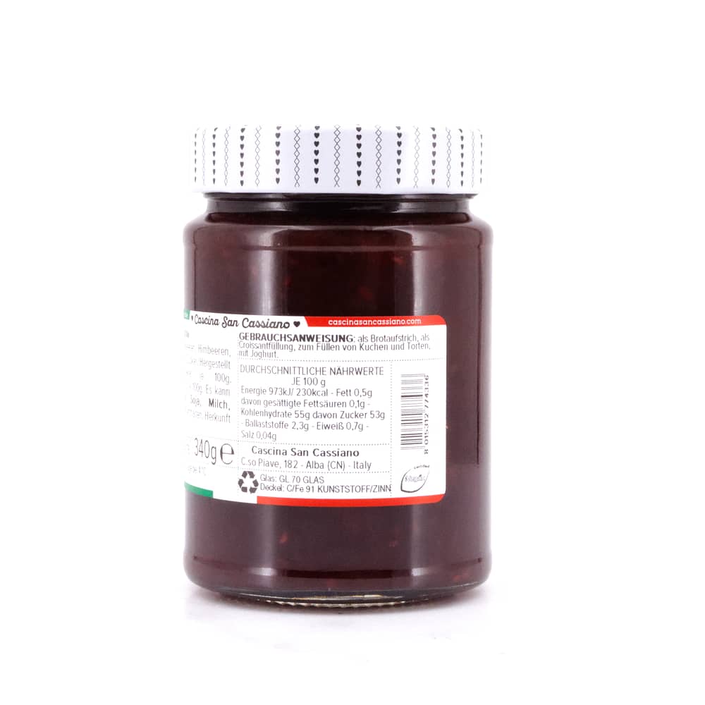 Cascina San Cassiano Confettura Frutti Di Bosco Waldbeeren Konfitüre 340 Gramm Produktbild