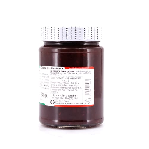 Cascina San Cassiano Confettura Frutti Di Bosco Waldbeeren Konfitüre 340 Gramm Produktbild