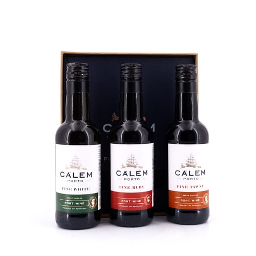 Cálem Port For Two 3 Stck je 0,20l, Ruby Port; Tawny Port & White Port 0,60 Liter/ 20.0% vol Produktbild