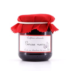 Confiture artisanale Cerise noire Schwarze Kirsch- Konfitüre Produktbild