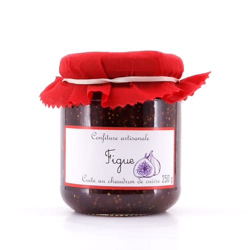 Confiture artisanale Figue Feigen-Konfitüre gekocht im Kupferkessel 250 Gramm Produktbild