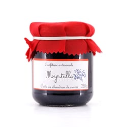 Confiture artisanale Myrtille Wilde Heidelbeer Konfitüre Produktbild