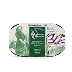 Conservas De Cambados Kleine Sardinen in Olivenöl 115g Produktbild