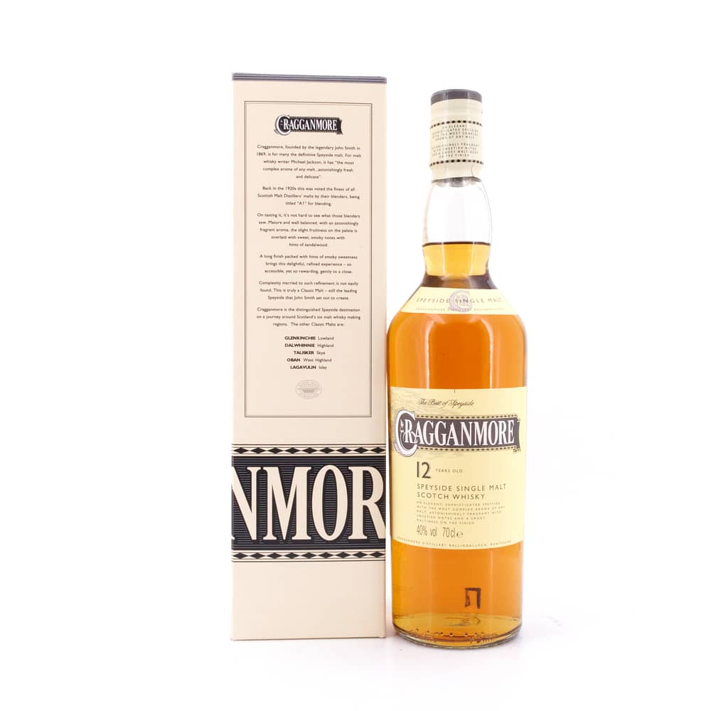 Cragganmore 12 Jahre 0,70 Liter/ 40.0% vol Produktbild