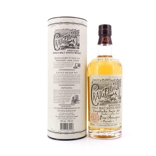 Craigellachie 13 Jahre Bas-Armagnac Barrels Finish 0,70 Liter/ 46.0% vol Produktbild