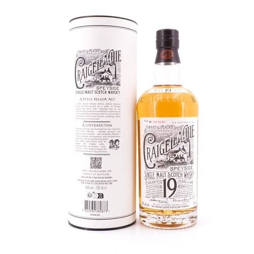 Craigellachie 19 Jahre 0,70 Liter/ 46.0% vol Produktbild