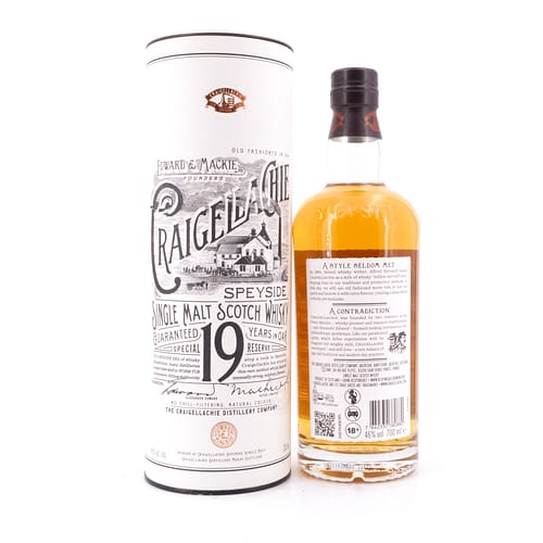 Craigellachie 19 Jahre 0,70 Liter/ 46.0% vol Produktbild