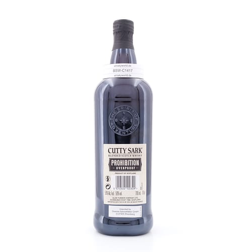 Cutty Sark Prohibition 0,70 Liter/ 50.0% vol Produktbild
