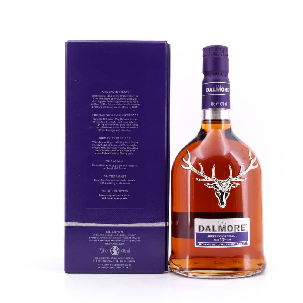 Dalmore 12 Jahre Sherry Select 0,70 Liter/ 43.0% vol Produktbild