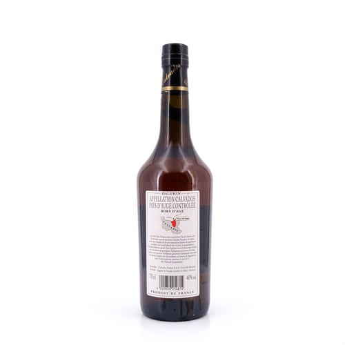 Dauphin Calvados Hors D`Age 0,70 Liter/ 40.0% vol Produktbild