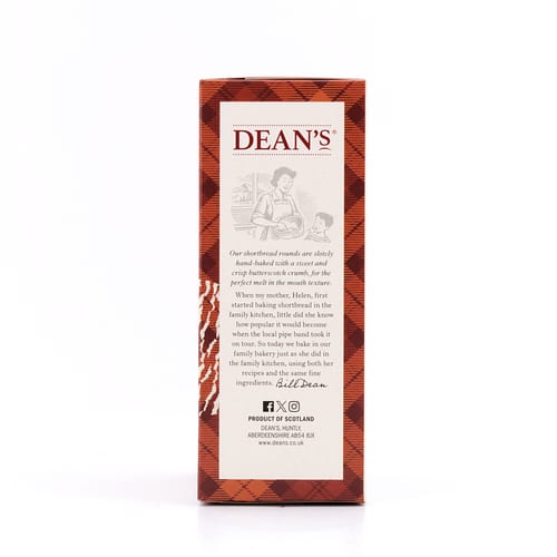 DEAN's Butterscotch Shortbread Rounds 130 Gramm Produktbild