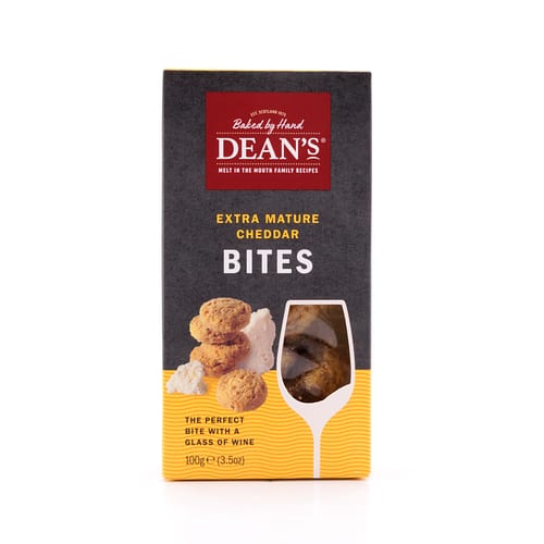 DEAN's Extra Mature Cheddar Bites 100 Gramm Produktbild