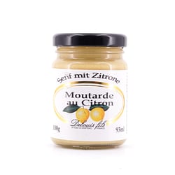 Delouis Fils Moutarde au Citron Senf mit Citrone Produktbild
