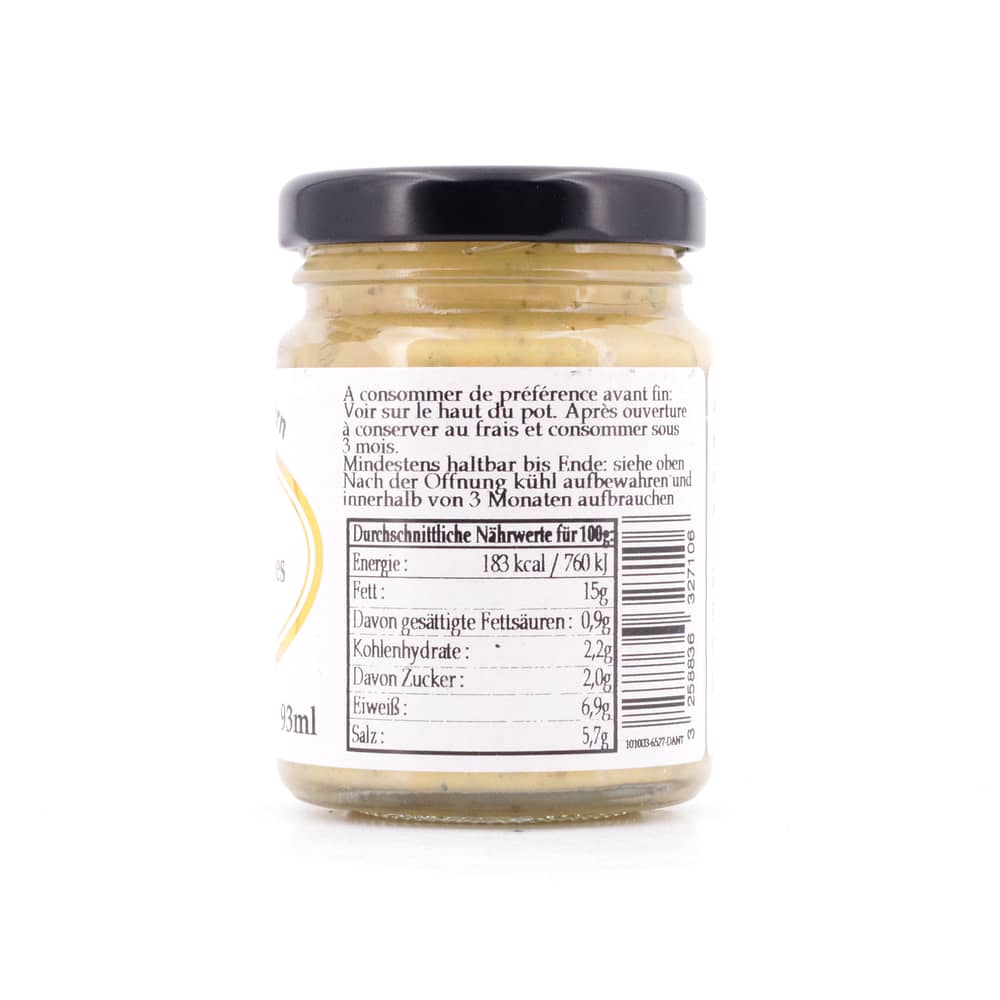Delouis Fils Senf mit Kräutern 100 Gramm Produktbild