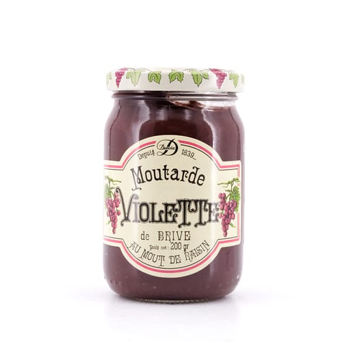 Delouis Fils Violette de Brive Violetter Senf aus Brive 200 Gramm Produktbild