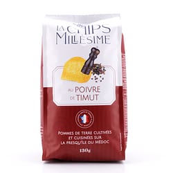 Domaine de la Croustille La Chips Millésime au Poivre de Timut Kartoffelchips mit Timut-Pfeffer-Geschmack Produktbild