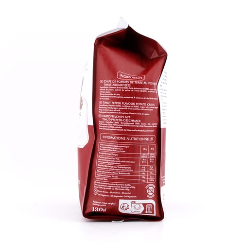 Domaine de la Croustille La Chips Millésime au Poivre de Timut Kartoffelchips mit Timut-Pfeffer-Geschmack 130 Gramm Produktbild