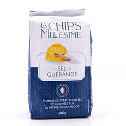 Domaine de la Croustille La Chips Millésime au Sel de Guérande Kartoffelchips mit Salz aus Guérande Produktbild