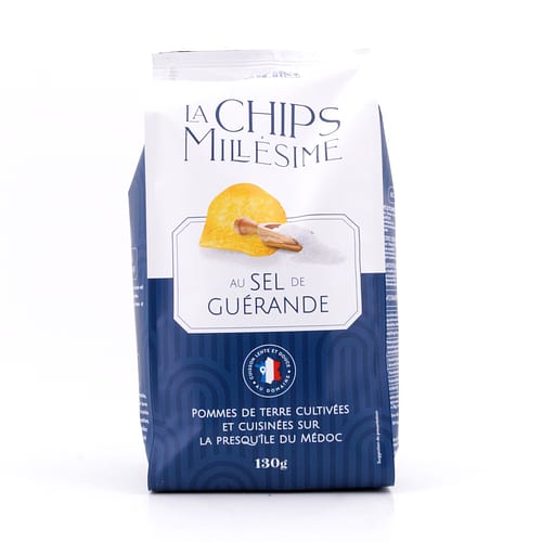 Domaine de la Croustille La Chips Millésime au Sel de Guérande Kartoffelchips mit Salz aus Guérande 130 Gramm Produktbild