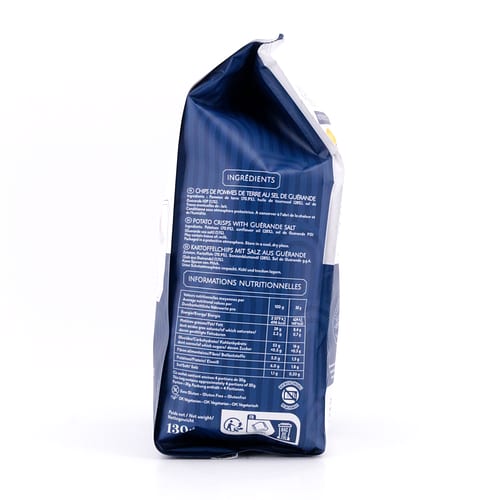 Domaine de la Croustille La Chips Millésime au Sel de Guérande Kartoffelchips mit Salz aus Guérande 130 Gramm Produktbild