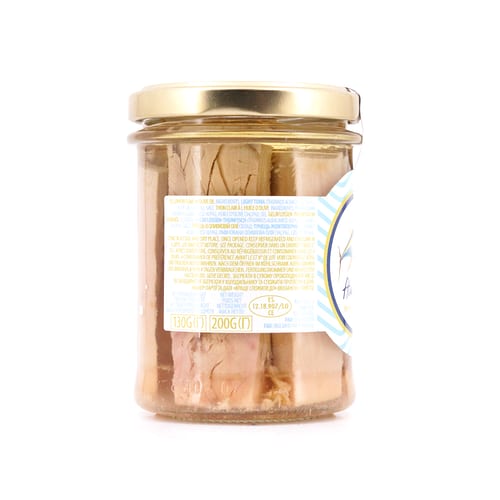 Don Gastronom Gelbflossen-Thunfisch in Olivenöl 200g 130 Gramm Abtropfgewicht Produktbild