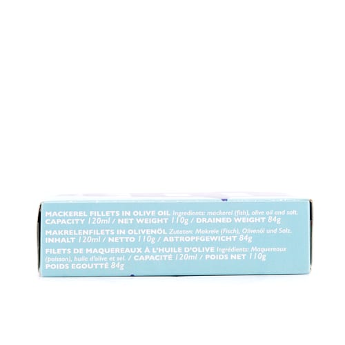 Don Gastronom Makrelenfilets in Olivenöl 120g 84 Gramm Abtropfgewicht Produktbild