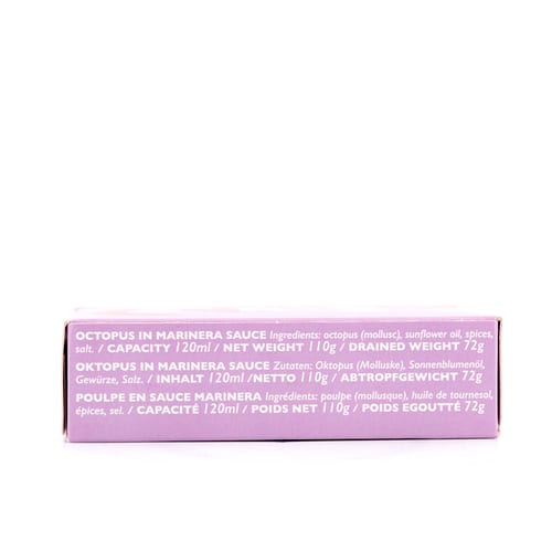 Don Gastronom Oktpus in Marinera Sauce 120g 72 Gramm Abtropfgewicht Produktbild