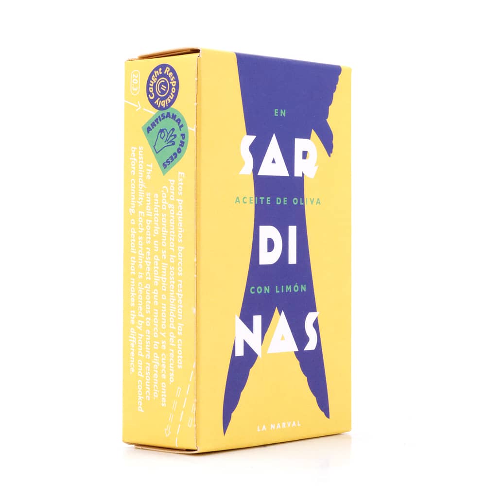 Don Gastronom Sardinen in Olivenöl mit Zitrone 120g 84 Gramm Abtropfgewicht Produktbild