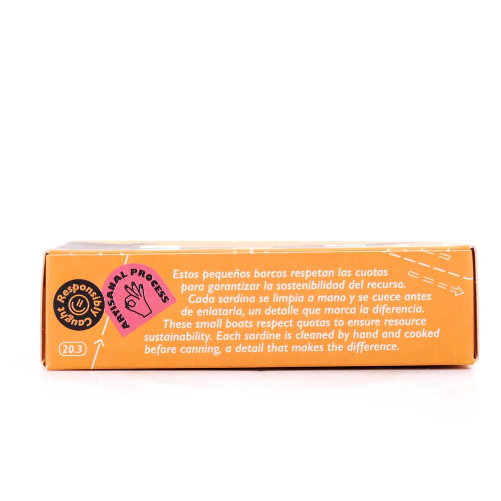 Don Gastronom Würzige Sardinen in Olivenöl 120g 84 Gramm Abtropfgewicht Produktbild