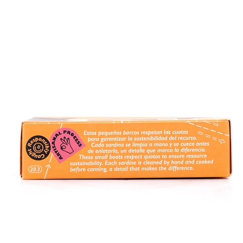 Don Gastronom Würzige Sardinen in Olivenöl 120g 84 Gramm Abtropfgewicht Produktbild