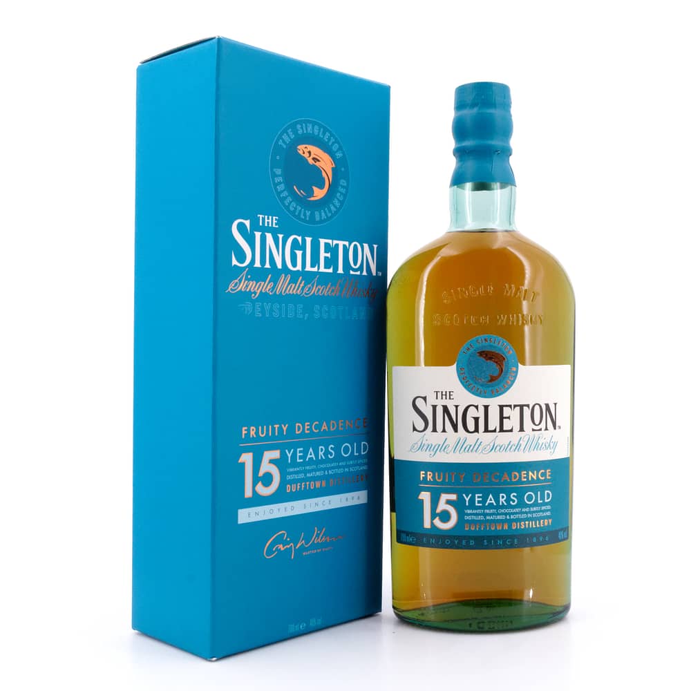 Dufftown 15 Jahre The Singleton of Dufftown 0,70 Liter/ 40.0% vol Produktbild