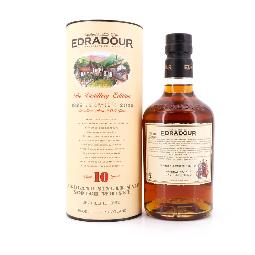 Edradour 10 Jahre Distillery Edition 200 Years 0,70 Liter/ 46.0% vol Produktbild