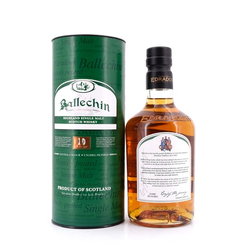 Edradour Ballechin 10 Jahre Heavily Peated 0,70 Liter/ 46.0% vol Produktbild