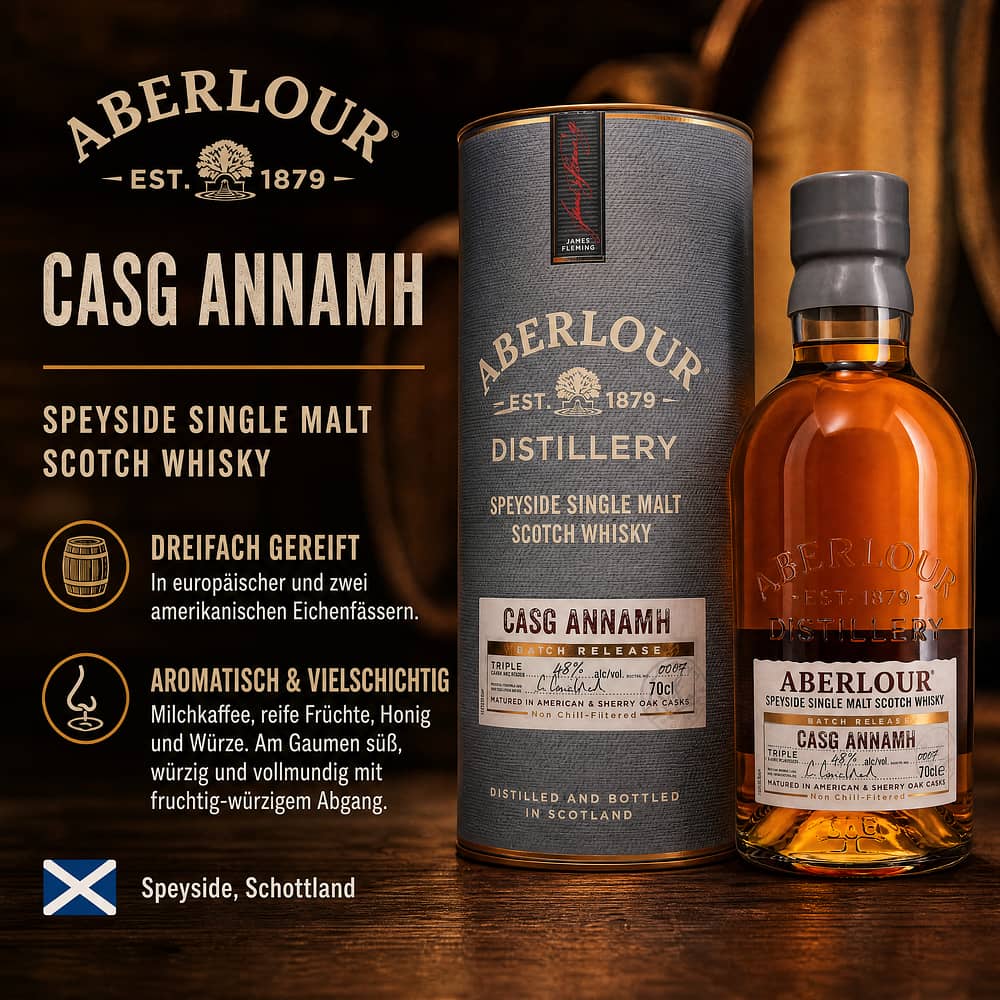 Aberlour Casg Annamh 0,70 Liter/ 48.0% vol Produktbild