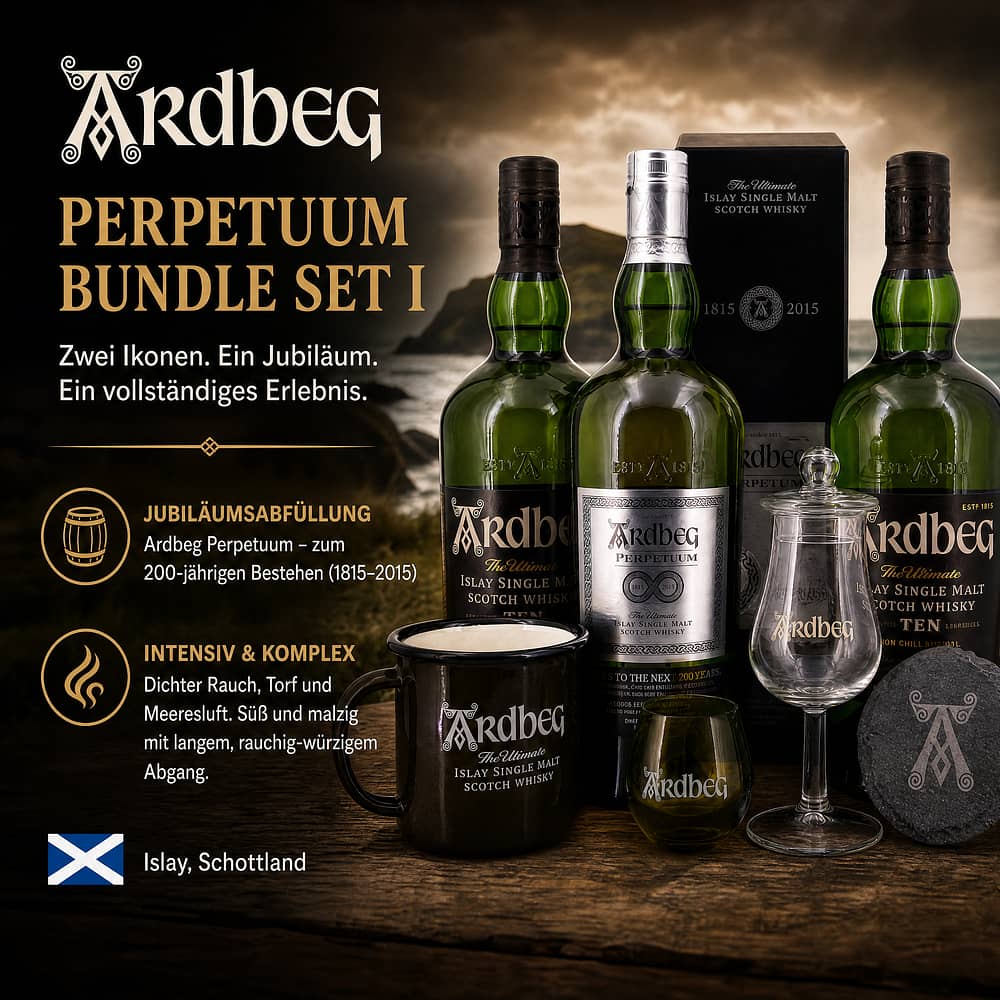 Ardbeg Perpetuum Bundle 2,10 Liter/ 46.5% vol Produktbild