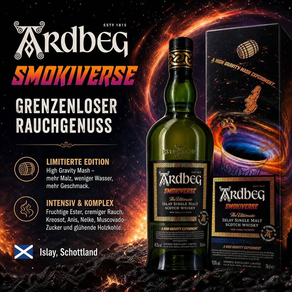 Ardbeg Smokiverse 0,70 Liter/ 48.3% vol Produktbild