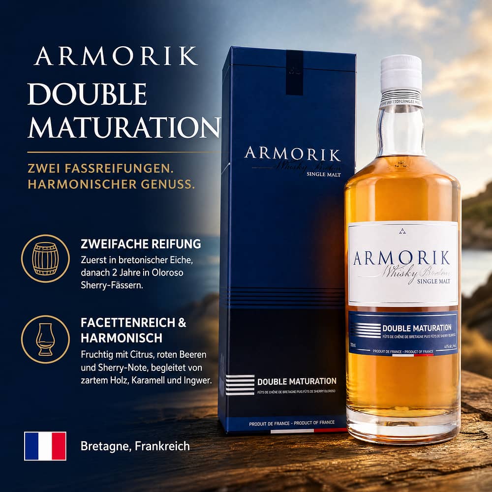Armorik Double Maturation 0,70 Liter/ 46.0% vol Produktbild
