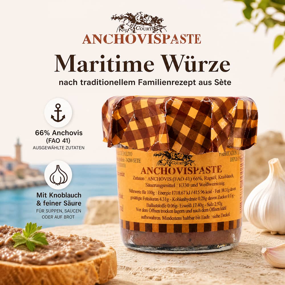 Azaïs-Polito Anchovipaste 85 Gramm Produktbild