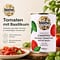 Biona Organic Chopped Peeled Tomatoes With Basil Gehackte, geschälte Tomaten in reichhaltigen Tomatensaft mit Basilikum 400 Gramm Vorschau