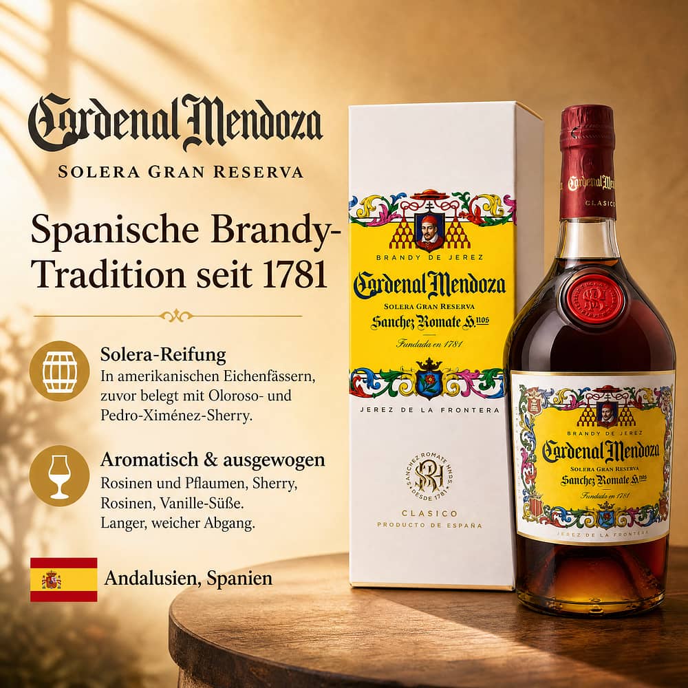 Cardenal Mendoza Solera Gran Reserva 0,70 Liter/ 40.0% vol Produktbild
